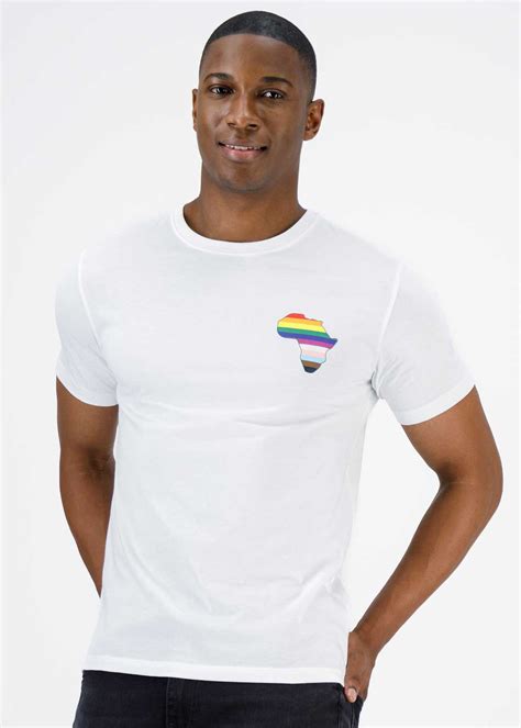 PRIDE COLLECTION Rainbow Slim Fit Cotton T-shirt | Woolworths.co.za