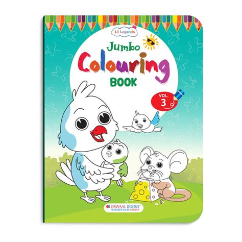 Jumbo Colouring Books for Kids | Big Fun & Creativity | Buy Now – Lil ...