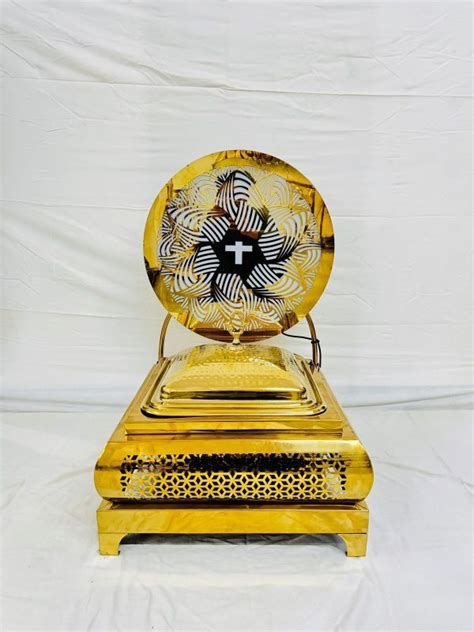 Golden Square Decorative Chafing Dish Manufacturer, Supplier from Moradabad