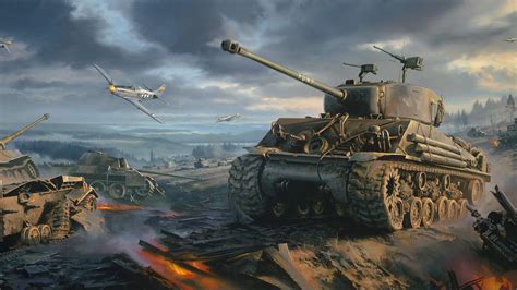 World War 2 Tank Wallpaper