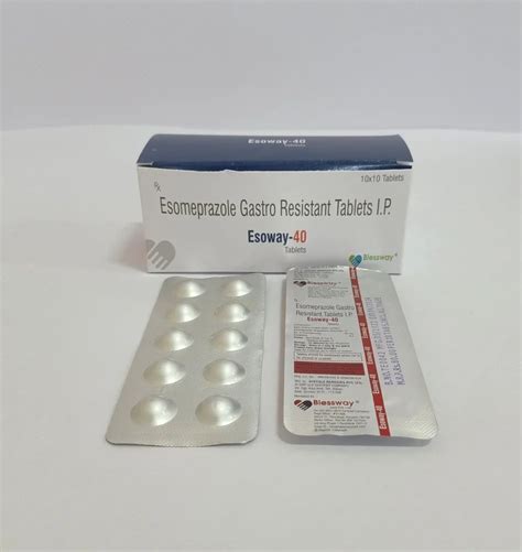 Pharmaceutical Medicines - Esomeprazole Gastro Resistant Tablets IP ...