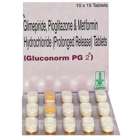 Gluconorm PG 2 Tablet | Uses, Side Effects, Price | Apollo Pharmacy