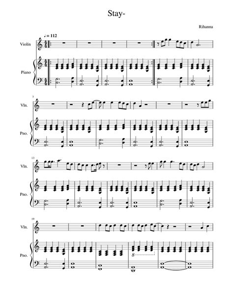 Rezultat imagine pentru Stay Rihanna Piano Tutorial