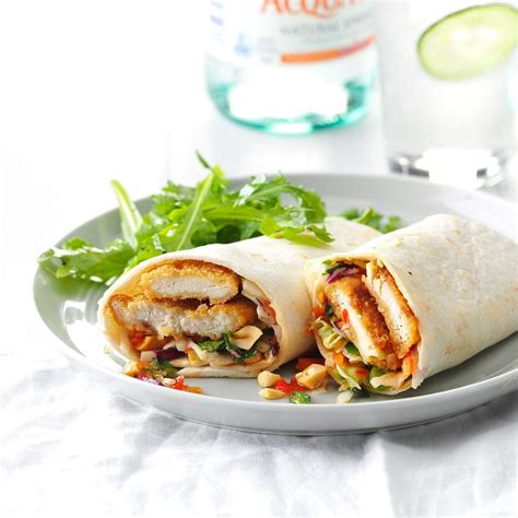 Asian Chicken Crunch Wraps Recipe: How to Make It