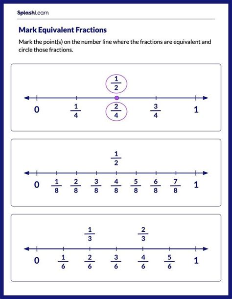 Image result for 4th Grade Math Worksheets Equivalent Fractions