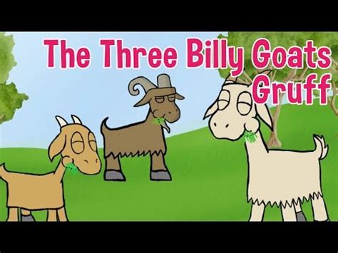 The Three Billy Goats Gruff - Animated Fairy Tales for Children Video ...