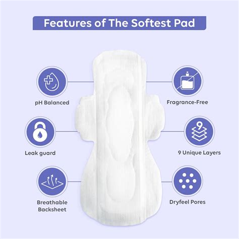 LAIQA Sanitary Pads Combo Pack - 15 Heavy Flow Pads & 40 Panty Liners ...