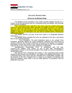 Lesson 4 Bid Analysis Exercise.pdf Doc Template | pdfFiller