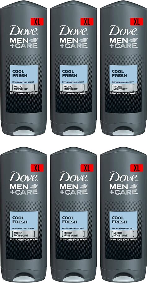 Amazon.com : DOVE MEN + CARE Body and Face Wash Clean Comfort 4 Count ...