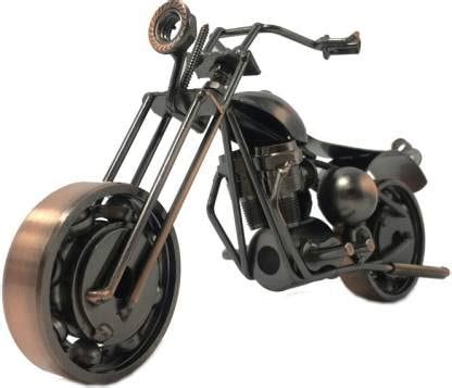 Buy QWICK CLICK Antique Metal Decorative Bullet Bike Showpiece Office ...