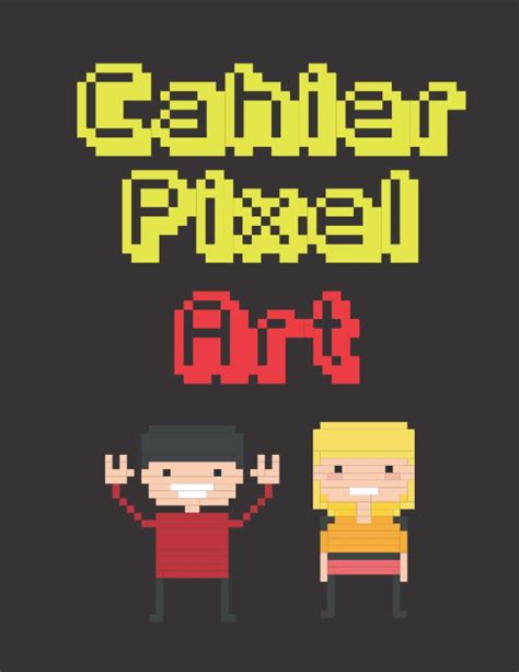 Buy cahier pixel art: Carnet vierge | Pour faire des dessins et ...
