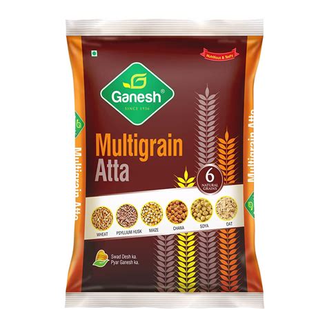 GANESH MULTIGRAIN ATTA 5 KG : Amazon.in: Grocery & Gourmet Foods