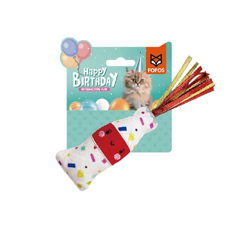 Fofos Birthday Drink Cat Toy – ShakeHands