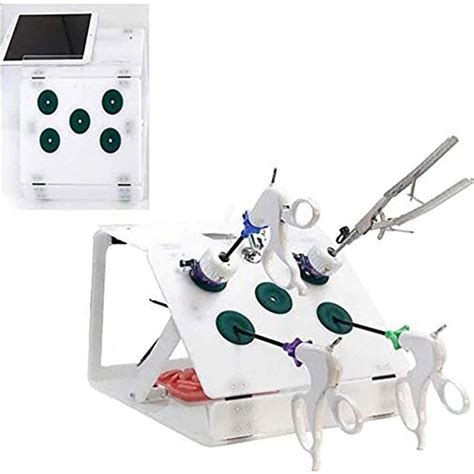 Medical Laparoscopy Trainer Laparoscopic Trainer Box Training 4 ...
