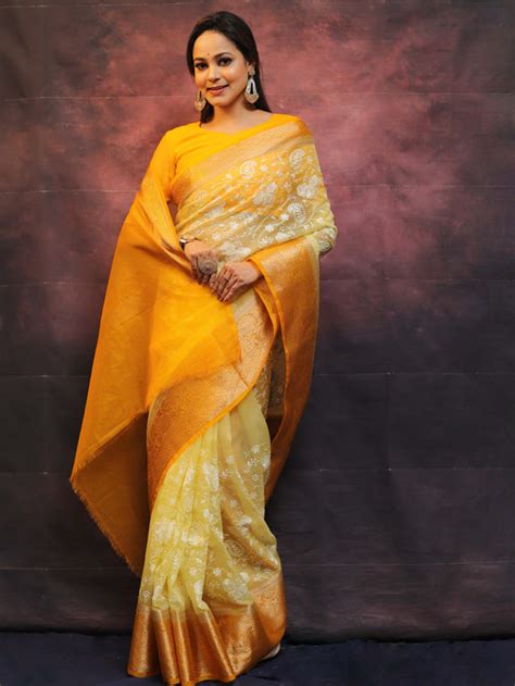 Buy Organza Saree Online At Best Price