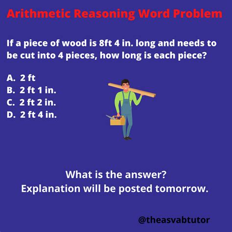 The ASVAB Tutor Presents Measurement Question - The ASVAB Tutor