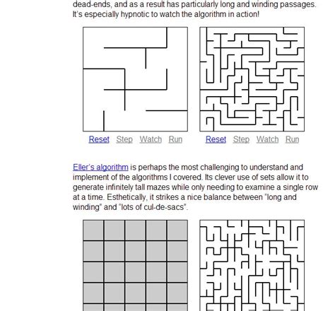 Image result for Maze Generation Algorithm