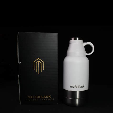 Flask White Gift Box – melbify