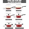 Buy Cook N Home NC-00359 Nonstick Ceramic Coating 10-Piece Cookware Set ...
