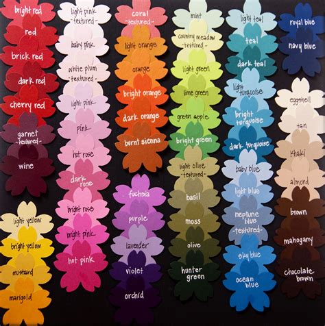 Name Of Flowers With Colour at Herman Dunlap blog