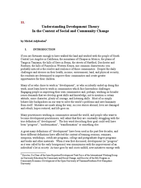 Image result for Community Development Theory