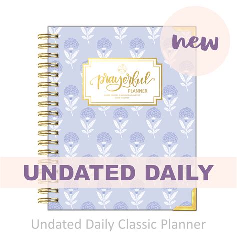 Daily Planner - "UNDATED" Splendid Sky - Prayerful Planner