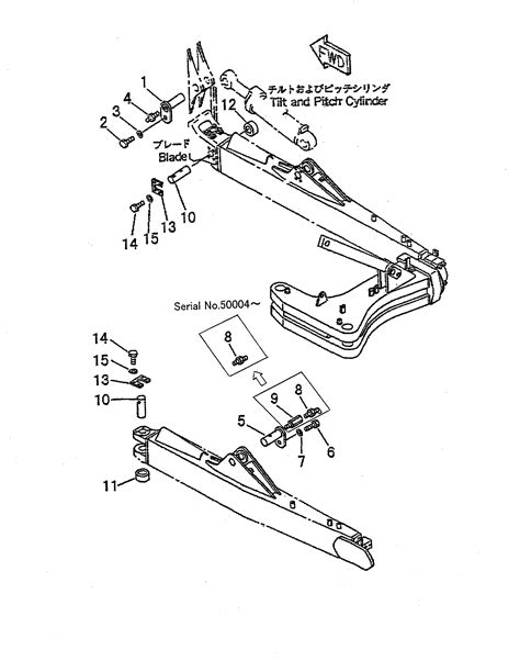 41F-70-15290 Komatsu PIN