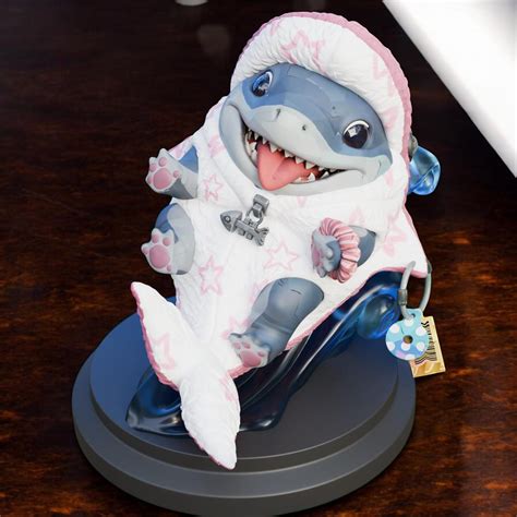 Jeff the Land Shark From Marvel Rivals Jeff Shark Figure High Quality ...