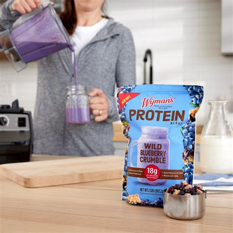 Protein Blend - Wild Blueberry Crumble – Shop Wyman's