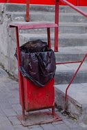 Image result for Dented Metal Trash Cans