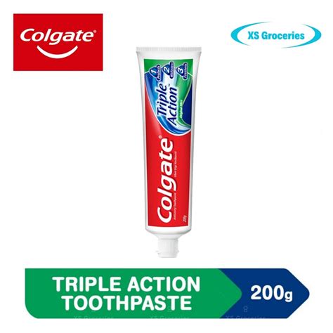 [Value Pack] Colgate triple action toothpaste 200g / colgate toothpaste ...