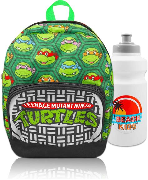 Amazon.com | Teenage Mutant Ninja Turtles Mini Backpack - 10” Canvas ...