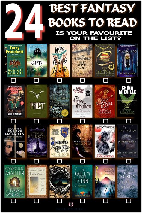 Time S List Of Top 100 Best Fantasy Books Of All Time - Design Talk