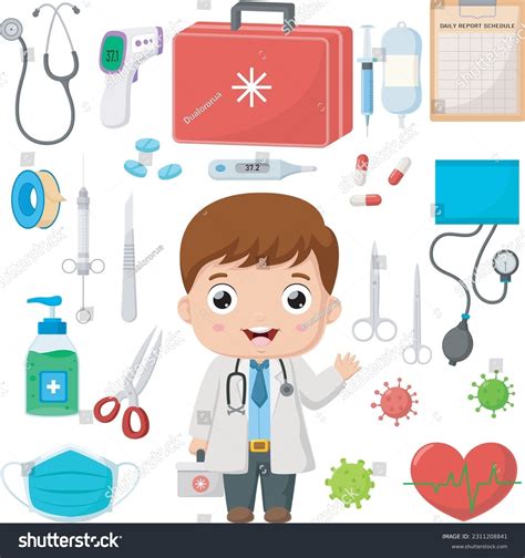 Doctor Tools Clip Art
