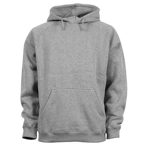 XtraFly Apparel Plain Basic Hooded-Sweatshirt Pullover Hoodie Gray Man ...