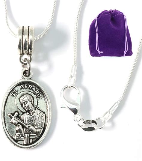 St Gerard Necklace for Pregnancy | Patron Saint of Pregnancy Charm ...