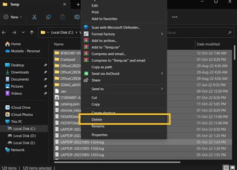 Image result for Temp Cache Folder