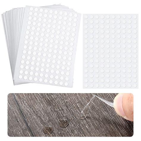 Amazon.com: Double Sided Adhesive Dots Clear Glue Point Tape Stickers ...