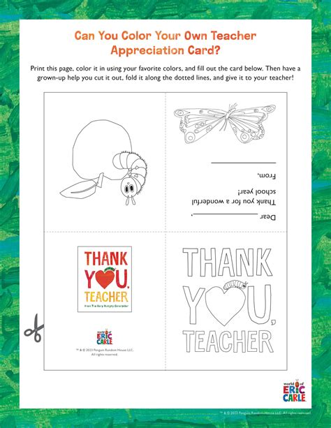 Teacher Appreciation Week Cards Printable