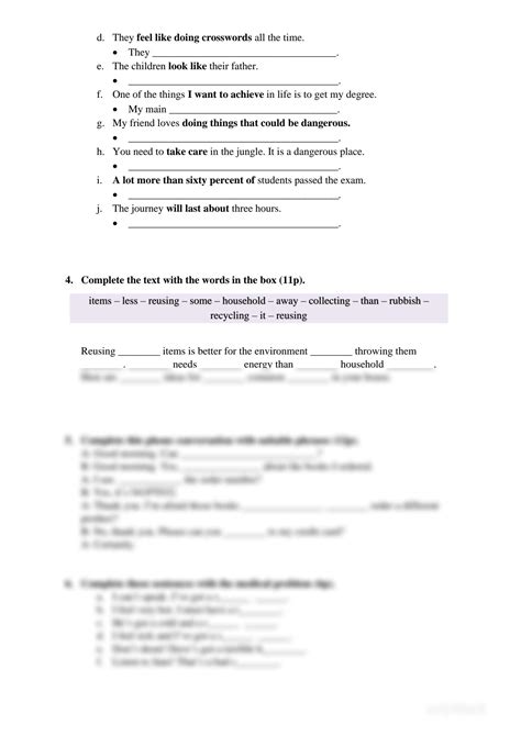 Image result for B1 Test Personal Life Topic Examples