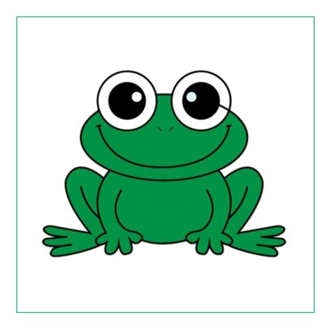 Simple Frog Drawing My Latest Frog Painting Dylan :D : R/frogs