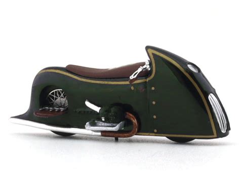 Good Ghost BMW R100 RS green 1:64 YTM scale model bike | Scale Arts India