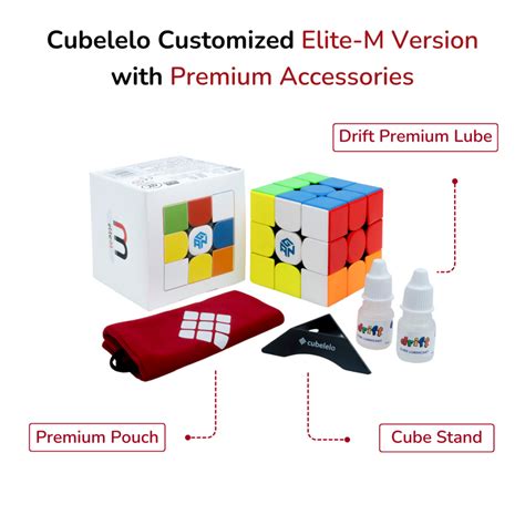 Buy GAN 356 RS 3x3 Elite-M Magnetic Speedcube | Cubelelo