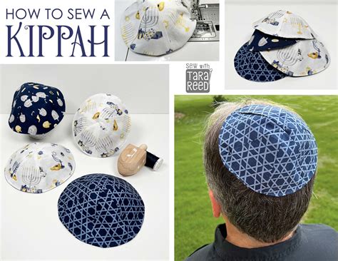 How to Sew a Kippah or Yarmulke | Free Pattern Download
