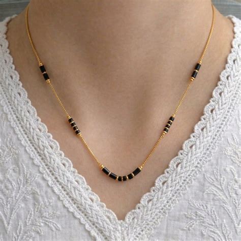Sitara Gold Plated Mangalsutra – VIHARNA JEWELS