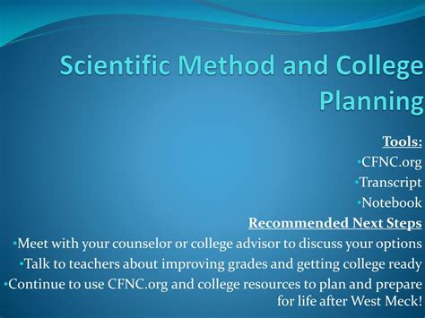 Image result for Scientific Method College