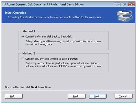 Dynamic Disk Converter Professional 3.5 - Download for PC Free