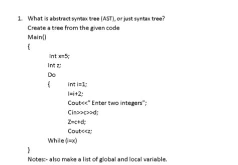 Image result for Abstract Syntax Tree C++