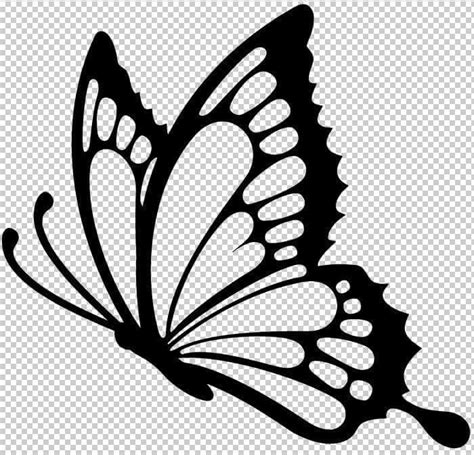 side butterfly svg free