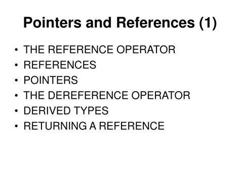 Image result for Pointers References Difference